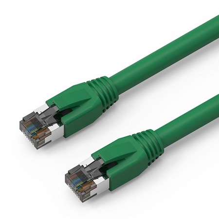 Axiom Axiom 15Ft Cat8 Shielded Cable (Green) C8SBSFTP-N15-AX